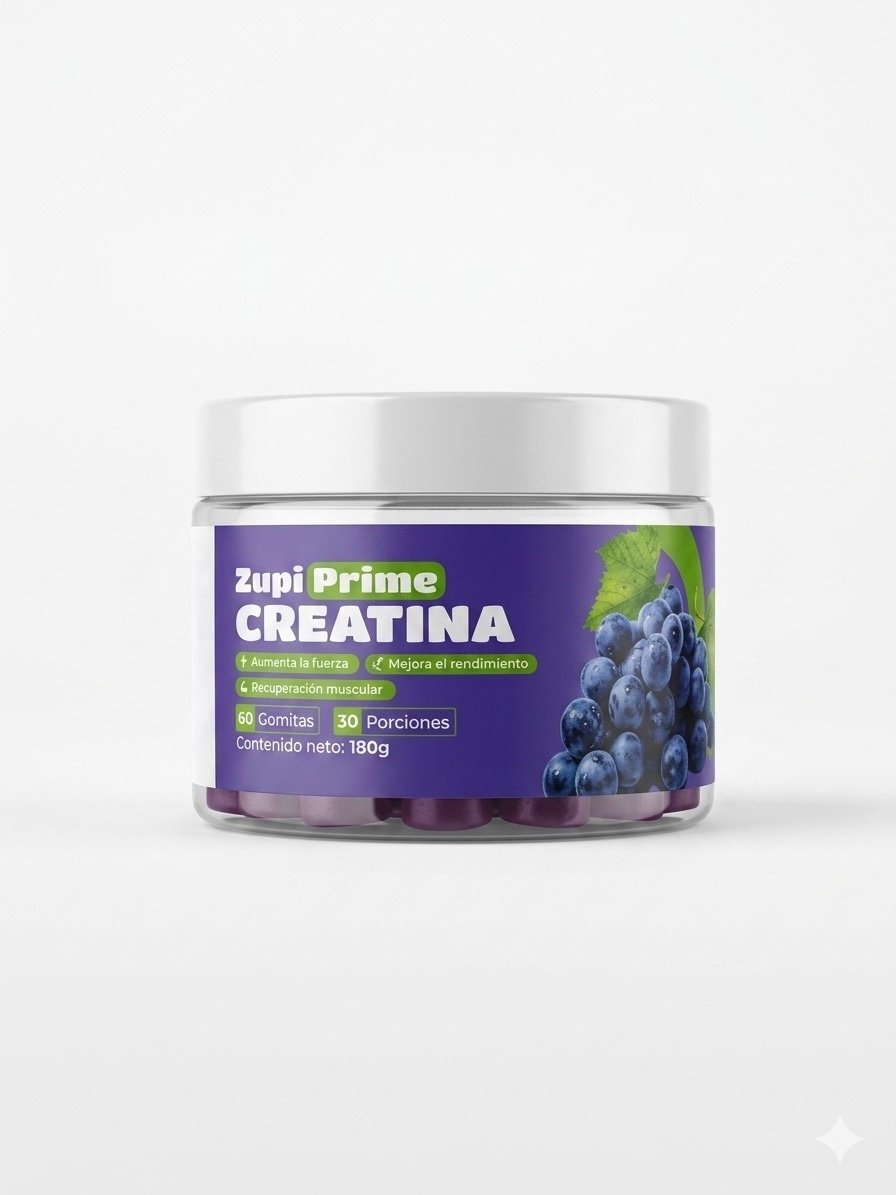 Gomas de Creatina Prime Zupi